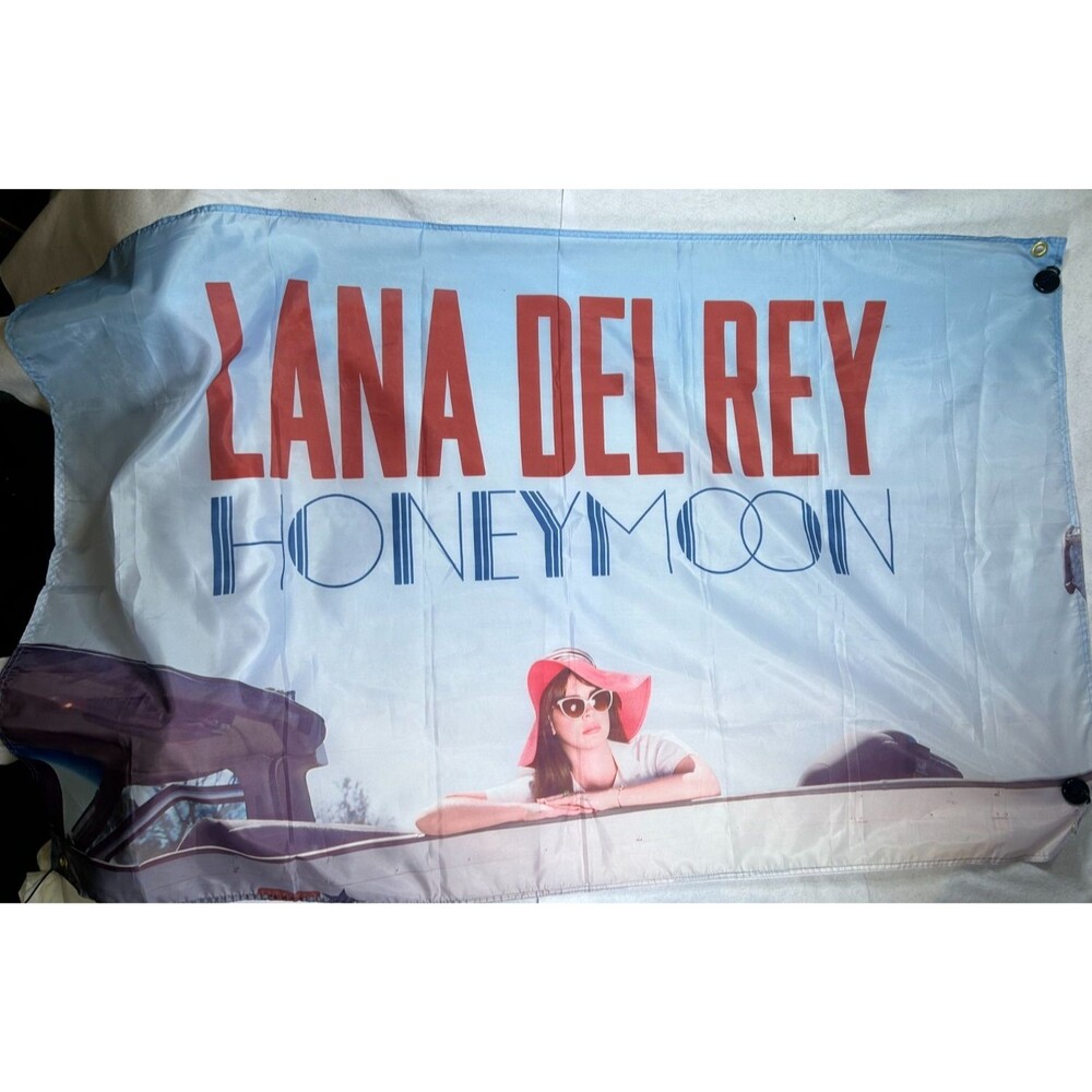 Lana Del Rey Honeymoon Banner Flag Wall Tapestry Concert Decor